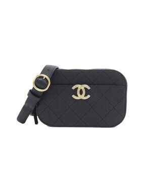 Chanel Waist Bag Belt Bag Black